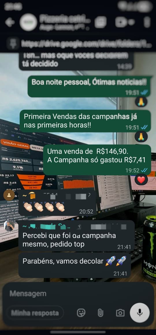 Primeiras vendas de campanha nas primeiras horas