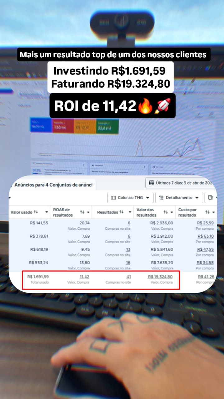 Leads qualificados e conversa fluindo bem